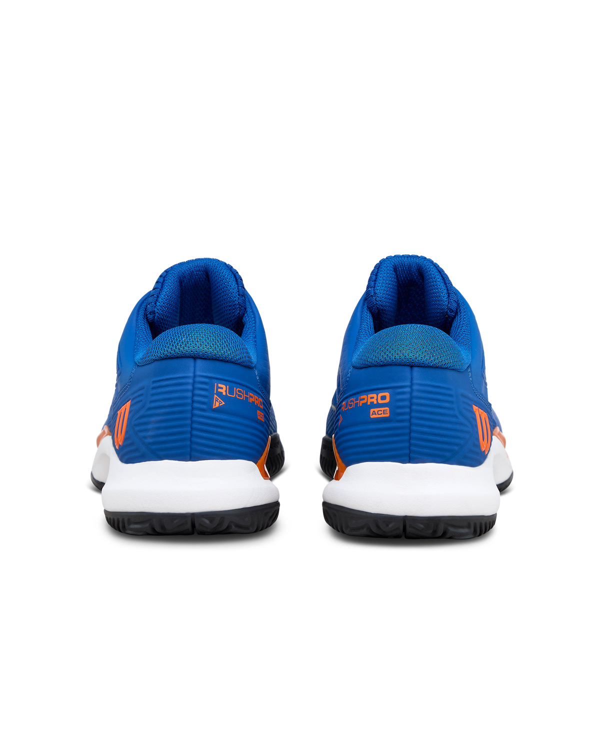 Wilson Rush Pro Ace Junior Tennis Shoes, Deja Vu Blue/Orange Tiger/White - alternate view 6