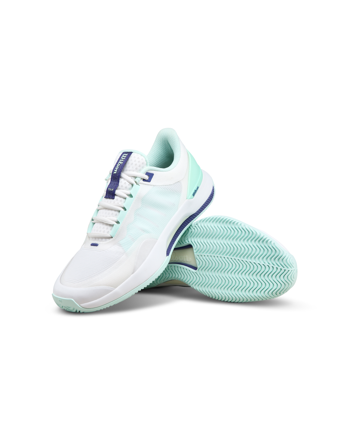 Wilson Intrigue Tour Womens Tennis Shoes, White/Bay/Skipper Blue - alternate view 7