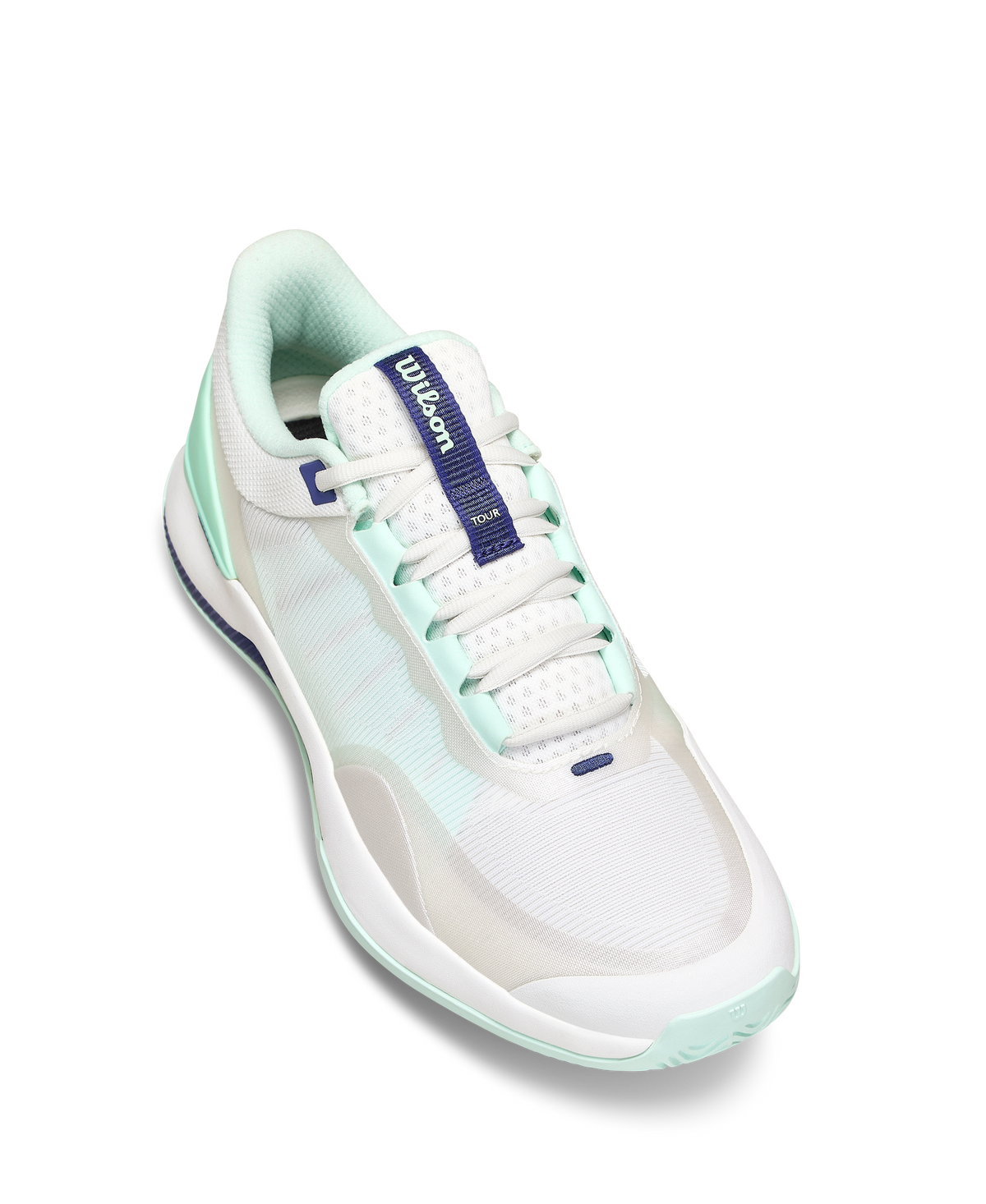 Wilson Intrigue Tour Womens Tennis Shoes, White/Bay/Skipper Blue - alternate view 3