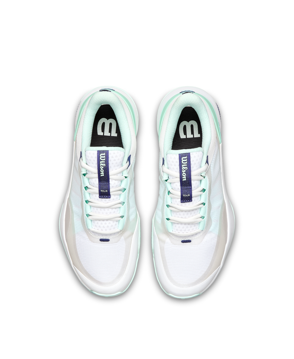 Wilson Intrigue Tour Womens Tennis Shoes, White/Bay/Skipper Blue - alternate view 5