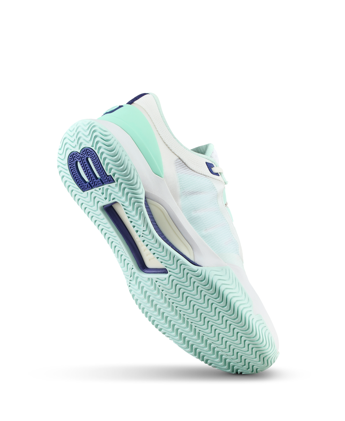 Wilson Intrigue Tour Womens Tennis Shoes, White/Bay/Skipper Blue - alternate view 2