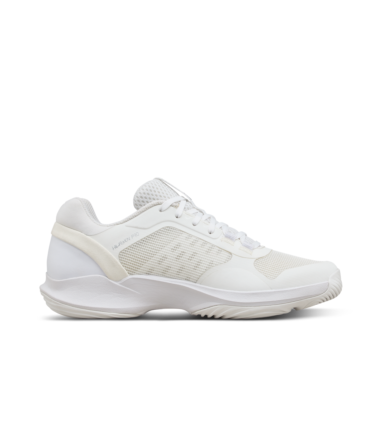 Wilson Hurakn Pro V2 Womens Padel Shoes, White/White/Silver - alternate view 1