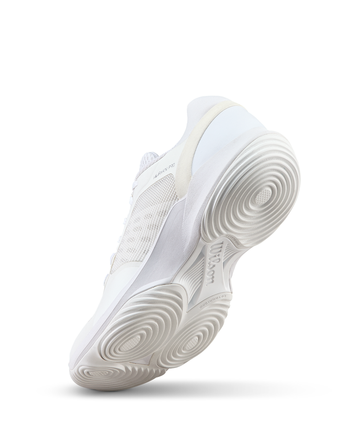 Wilson Hurakn Pro V2 Womens Padel Shoes, White/White/Silver - alternate view 3