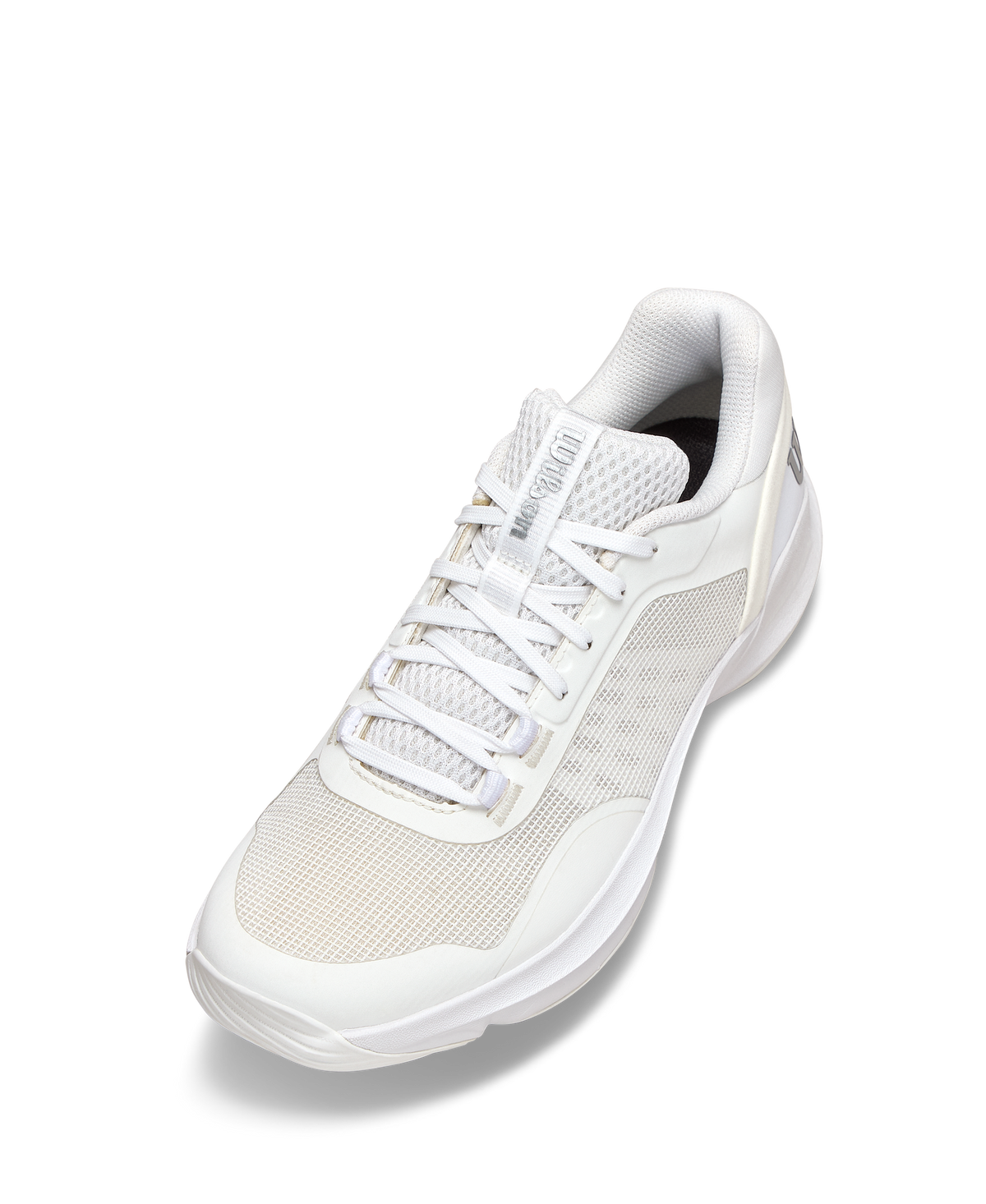 Wilson Hurakn Pro V2 Womens Padel Shoes, White/White/Silver - alternate view 2