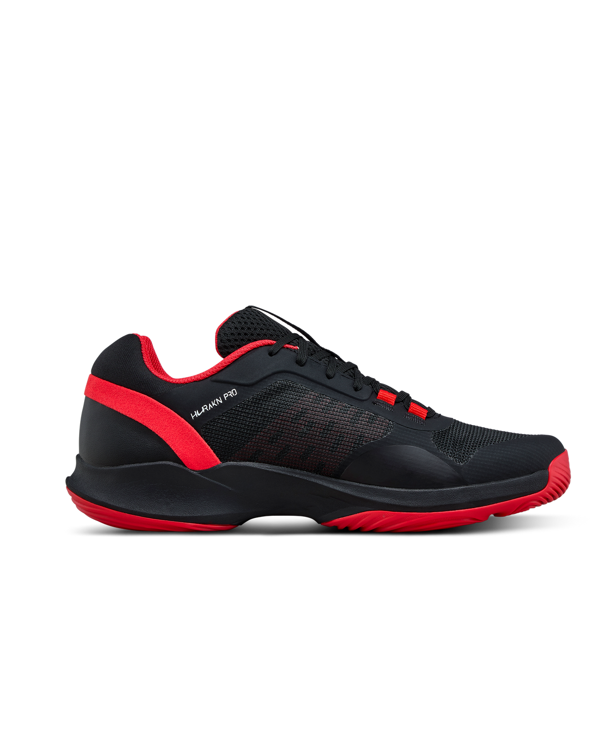 Wilson Hurakn Pro V2 Mens Padel Shoes, Black/Infrared/White - alternate view 1