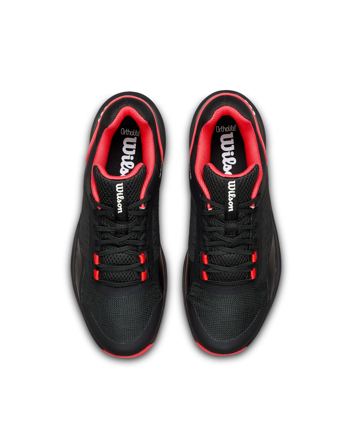 Wilson Hurakn Pro V2 Mens Padel Shoes, Black/Infrared/White - alternate view 5