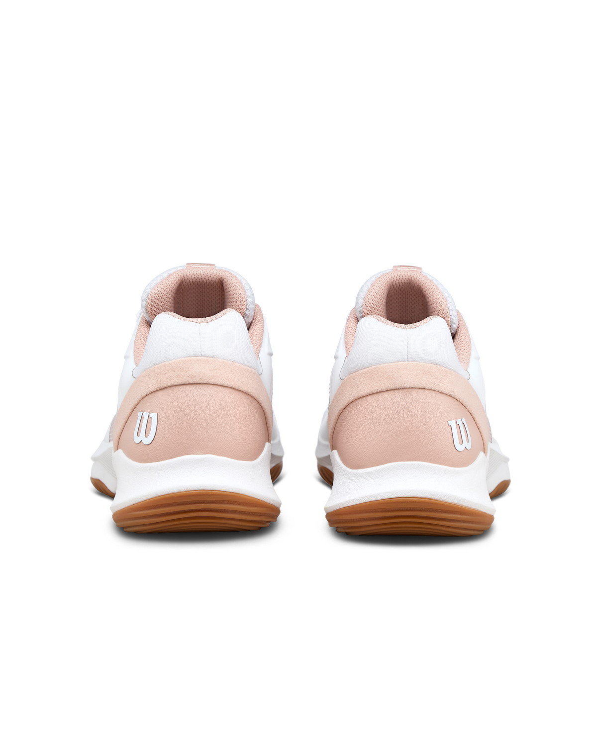 Wilson Hurakn Pro V2 Womens Padel Shoes, White/Cameo Rose/Gum - alternate view 6