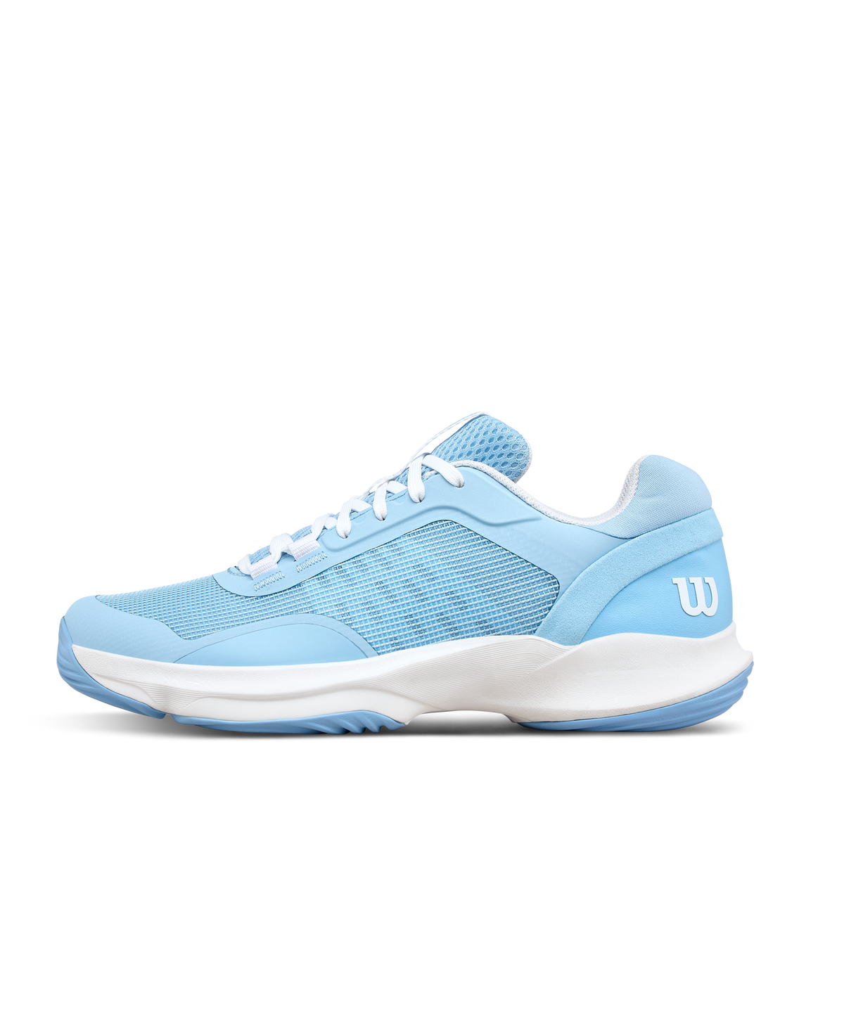 Wilson Hurakn Pro V2 Womens Padel Shoes, Airy Blue/Clear White/Airy Blue - main view