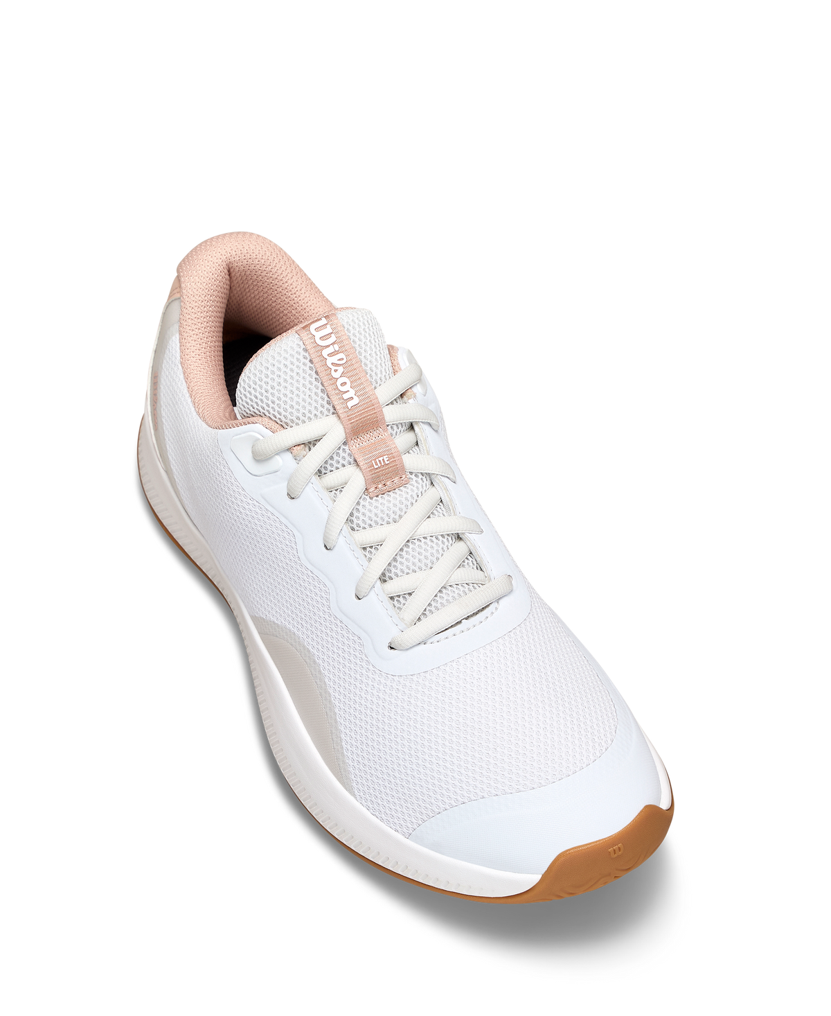 Wilson Intrigue Lite Womens Tennis Shoes, White/Cameo Rose/Gum - alternate view 3
