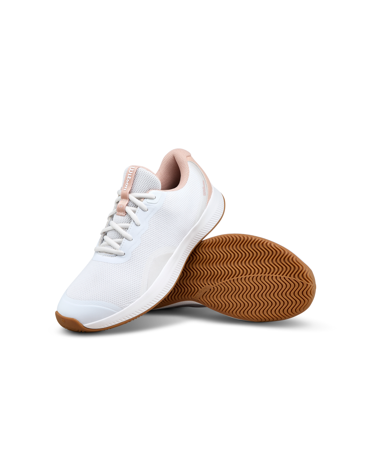 Wilson Intrigue Lite Womens Tennis Shoes, White/Cameo Rose/Gum - alternate view 7
