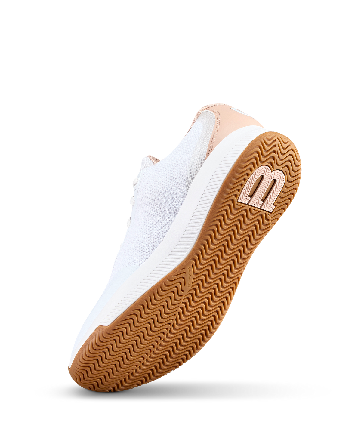 Wilson Intrigue Lite Womens Tennis Shoes, White/Cameo Rose/Gum - alternate view 4