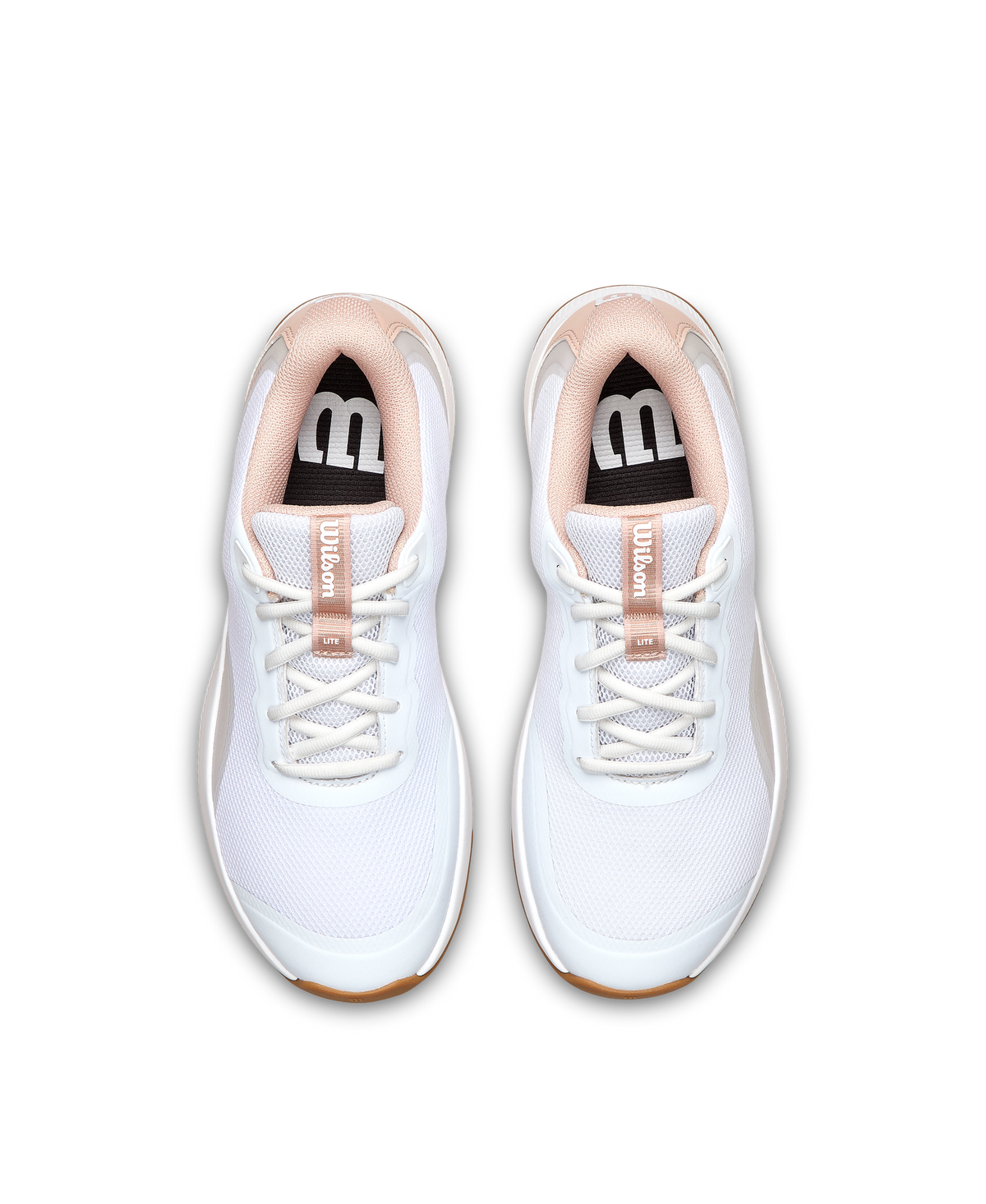 Wilson Intrigue Lite Womens Tennis Shoes, White/Cameo Rose/Gum - alternate view 5