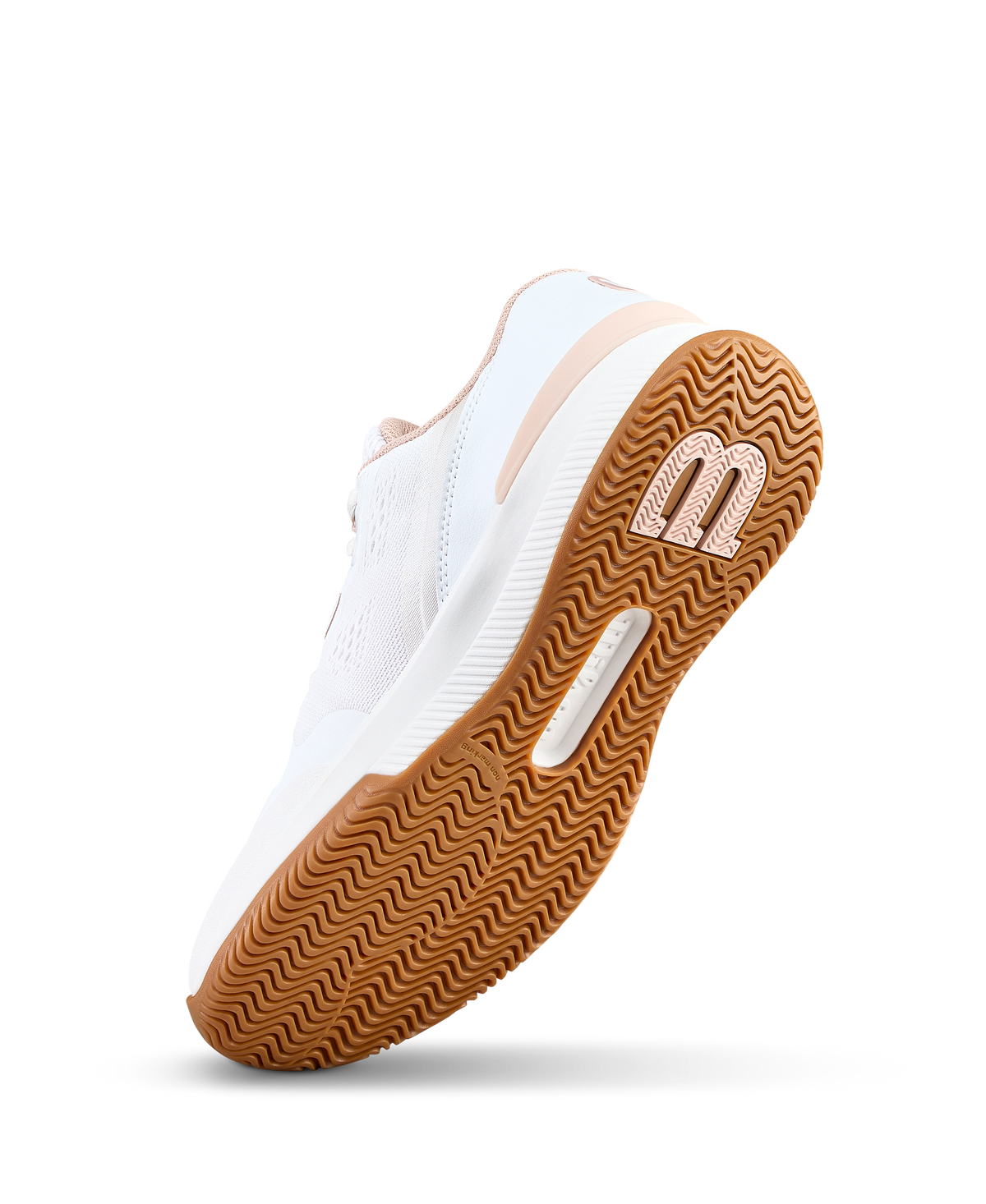 Wilson Intrigue Pro Womens Tennis Shoes, White/Cameo Rose/Gum - alternate view 4