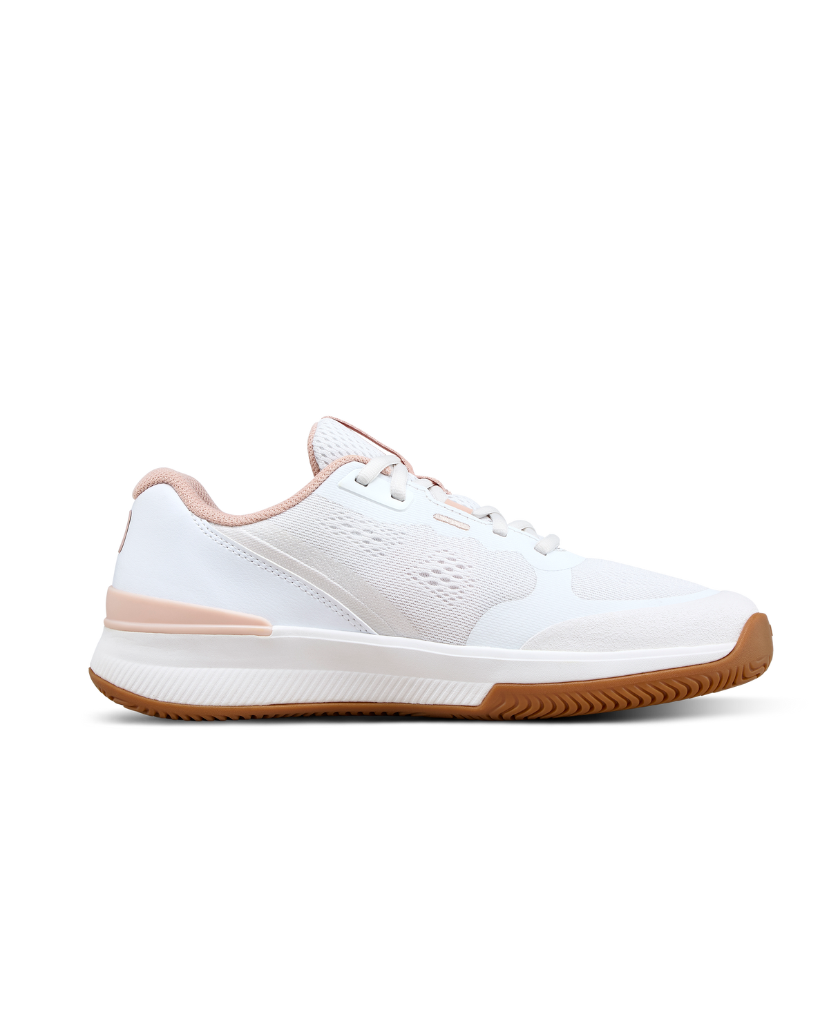 Wilson Intrigue Pro Womens Tennis Shoes, White/Cameo Rose/Gum - alternate view 1