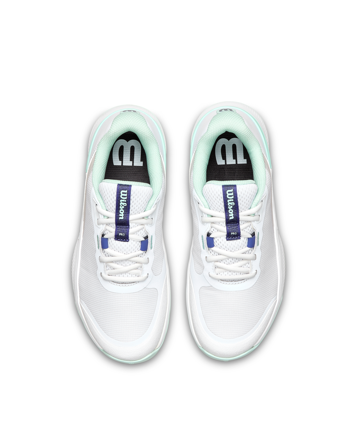 Wilson Intrigue Pro Clay Womens Tennis Shoes, Clear White/Bay/Skipper Blue - alternate view 4