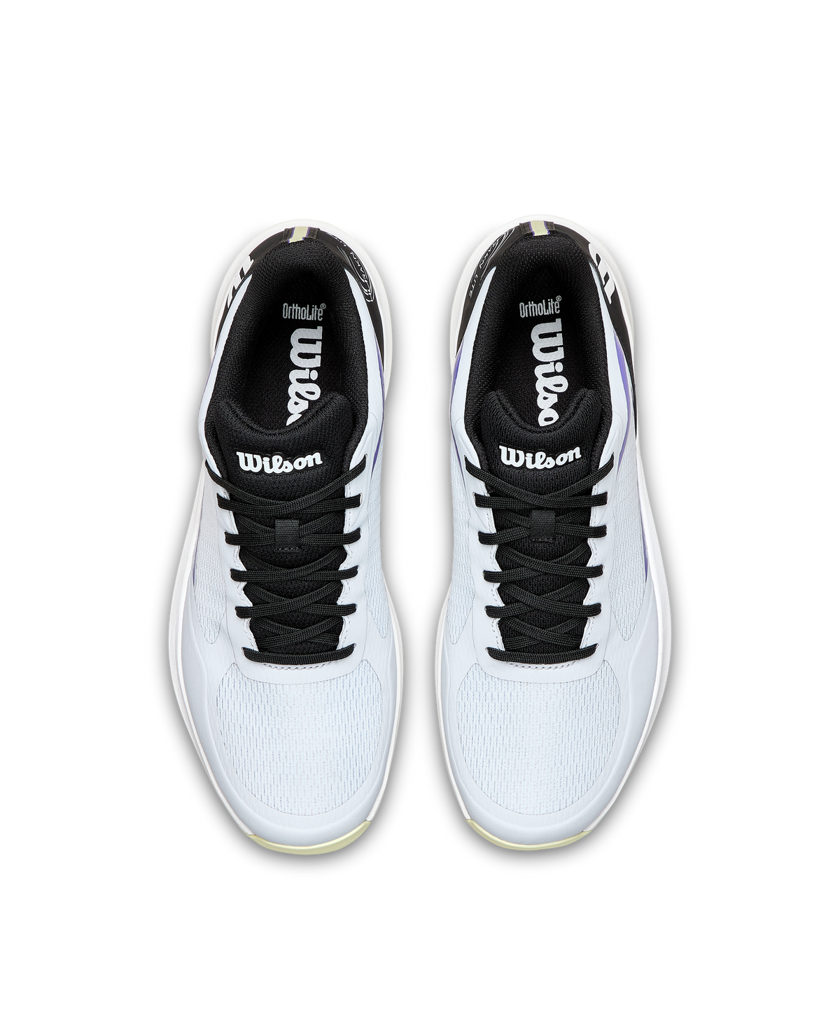 Wilson Hurakn Lite Mens Padel Shoes, Gray Dawn/Black/Tender Yellow - alternate view 5