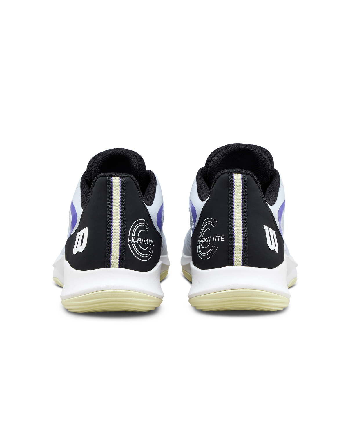 Wilson Hurakn Lite Mens Padel Shoes, Gray Dawn/Black/Tender Yellow - alternate view 6