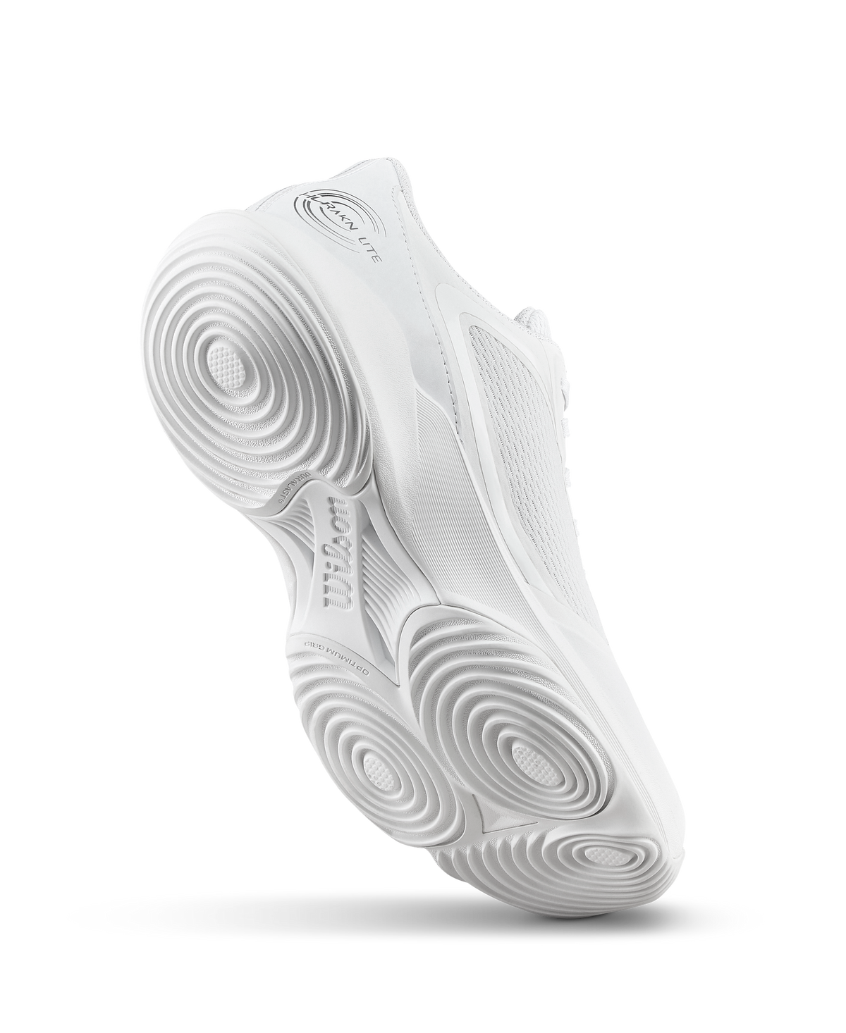Wilson Hurakn Lite Womens Padel Shoes, White/White/Silver - alternate view 2