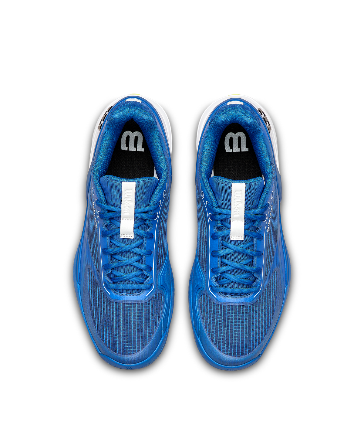 Wilson Rush Pro 5 Mens Tennis Shoes, Deja Vu Blue/White/Black - alternate view 4