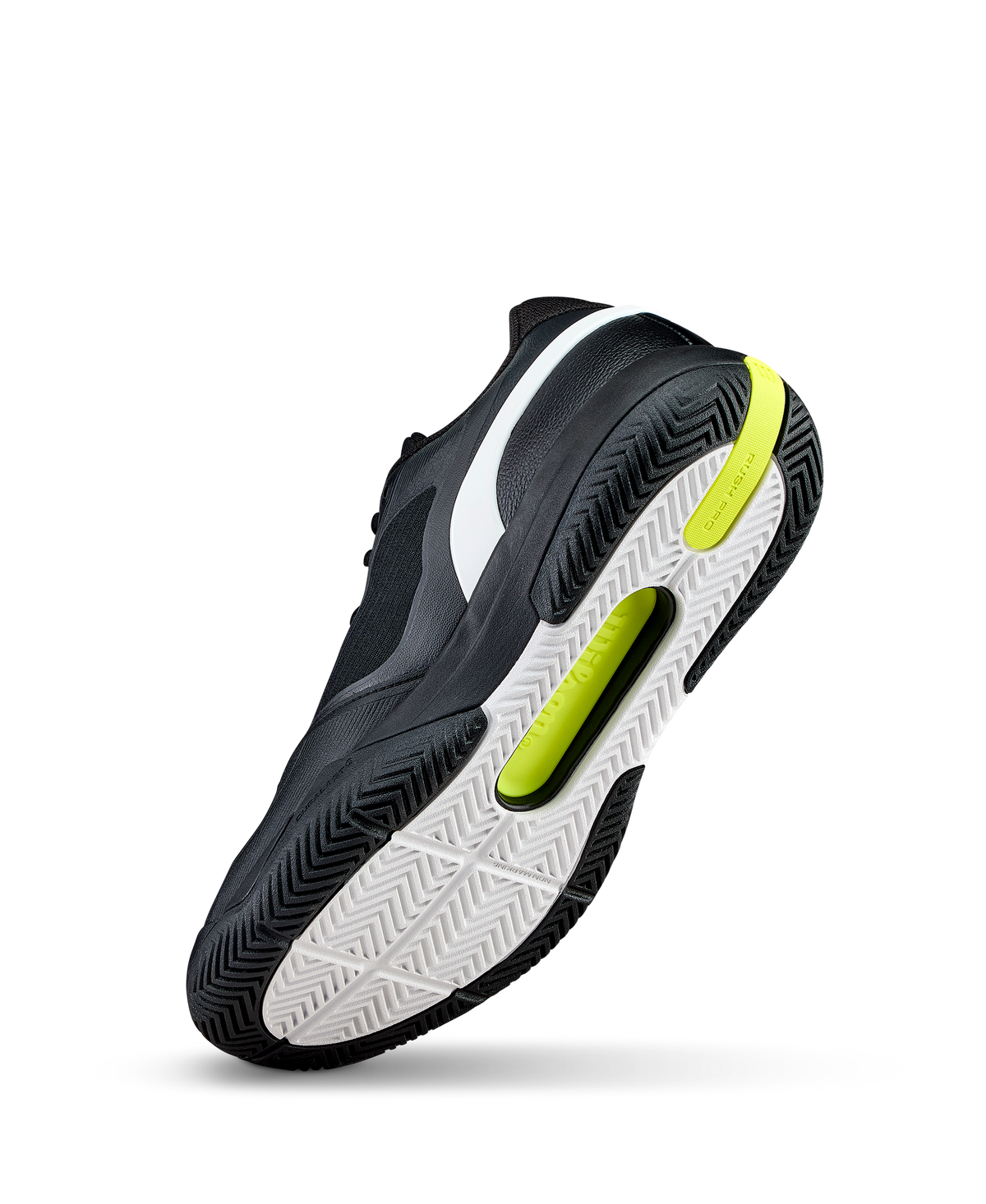 Wilson Rush Pro 5 Mens Tennis Shoes, Black/White/Stormy Weather - alternate view 3
