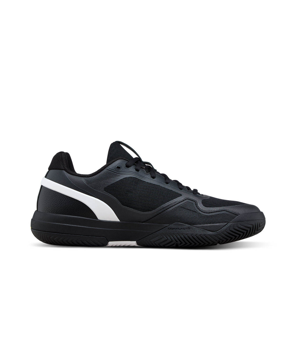 Wilson Rush Pro 5 Mens Tennis Shoes, Black/White/Stormy Weather - alternate view 1