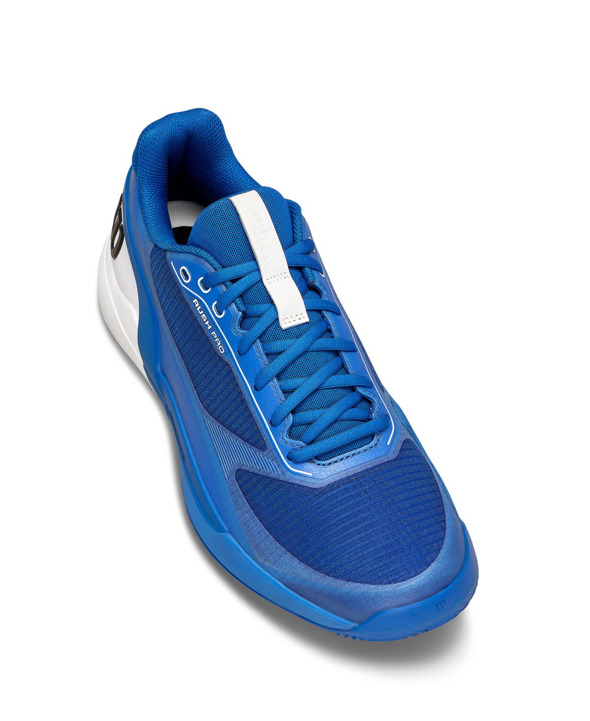 Wilson Rush Pro 5 Clay Mens Tennis Shoes, Deja Vu Blue/White/Black - alternate view 2