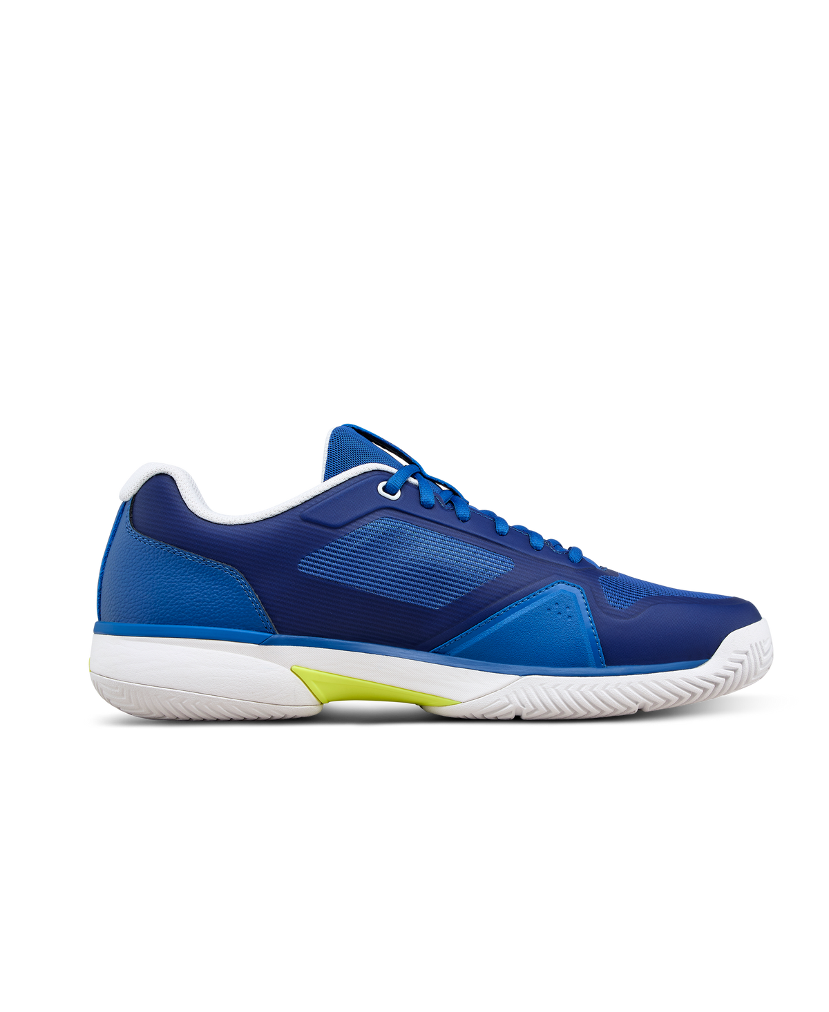 Wilson Rush Lite 5 Mens Tennis Shoes, Deja Vu Blue/White/Safety Yellow - alternate view 1