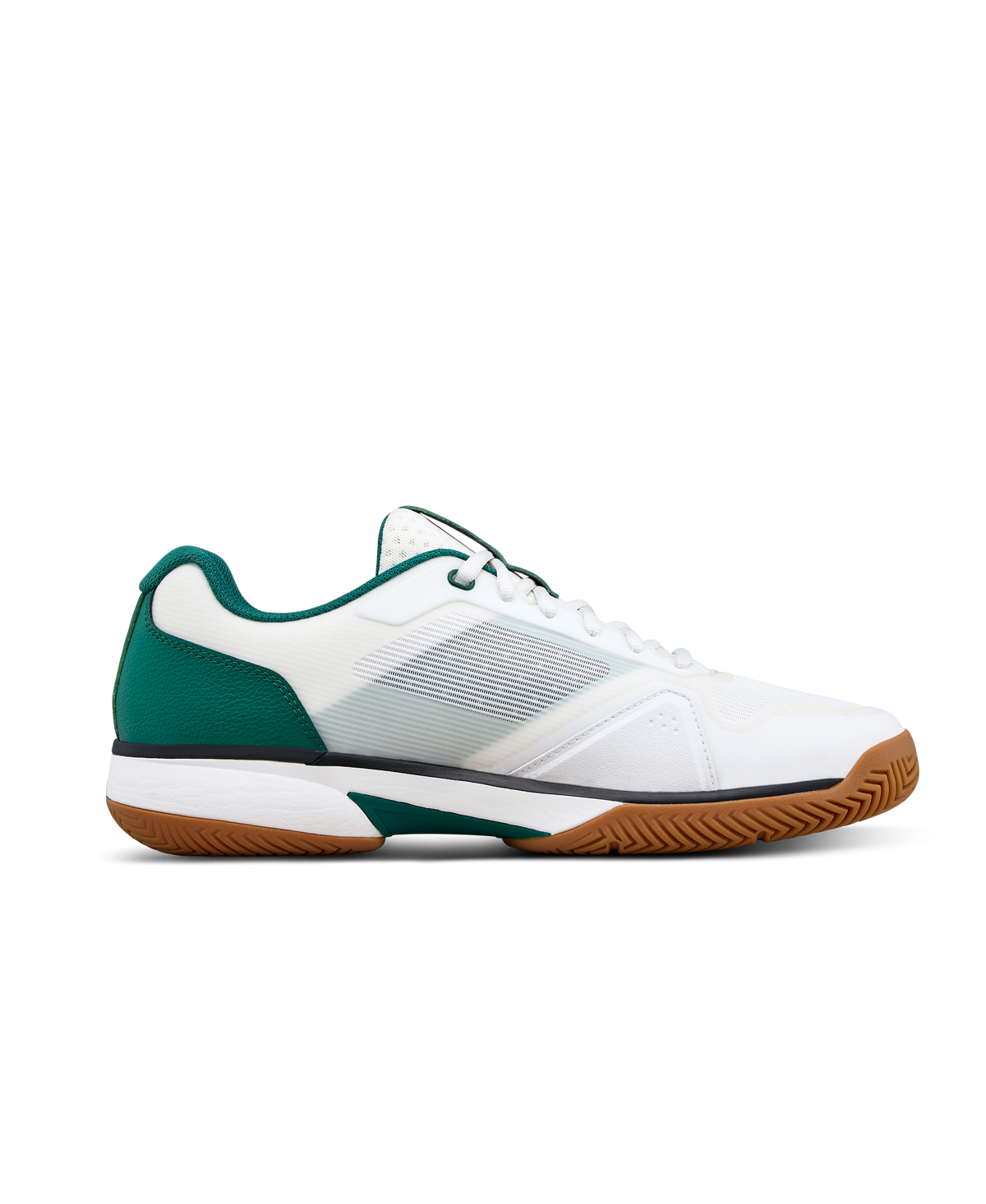 Wilson Rush Lite 5 Mens Tennis Shoes, White/Evergreen/Gum - alternate view 1