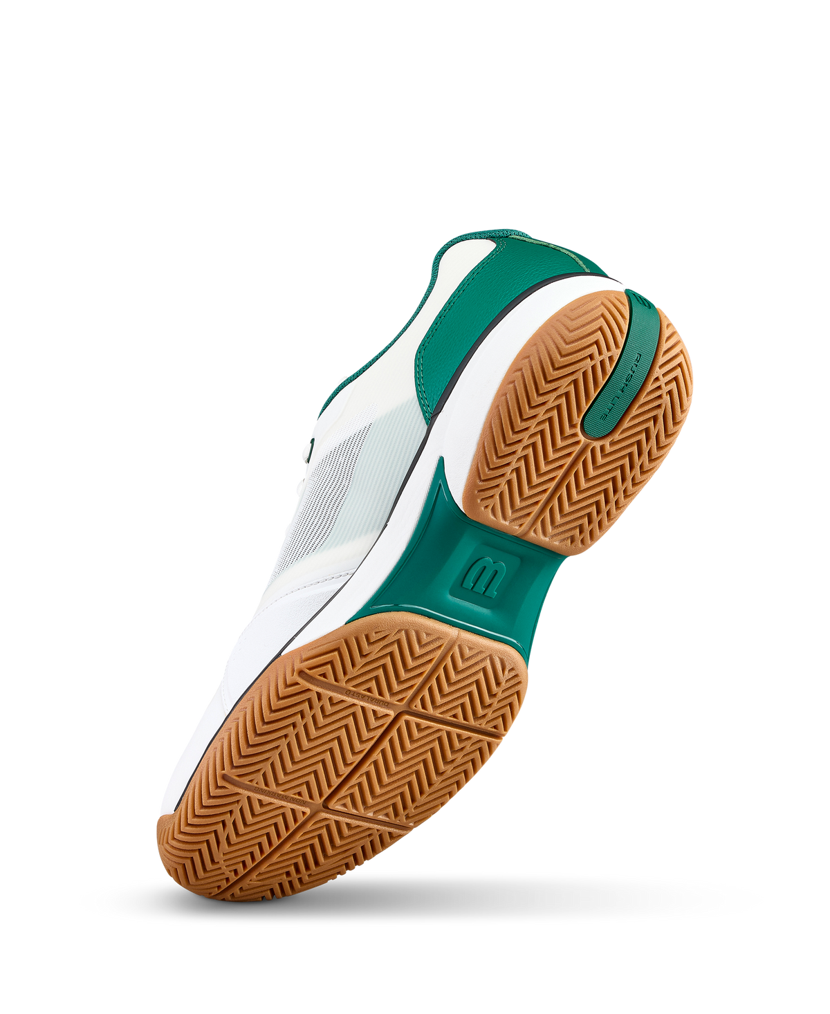 Wilson Rush Lite 5 Mens Tennis Shoes, White/Evergreen/Gum - alternate view 3