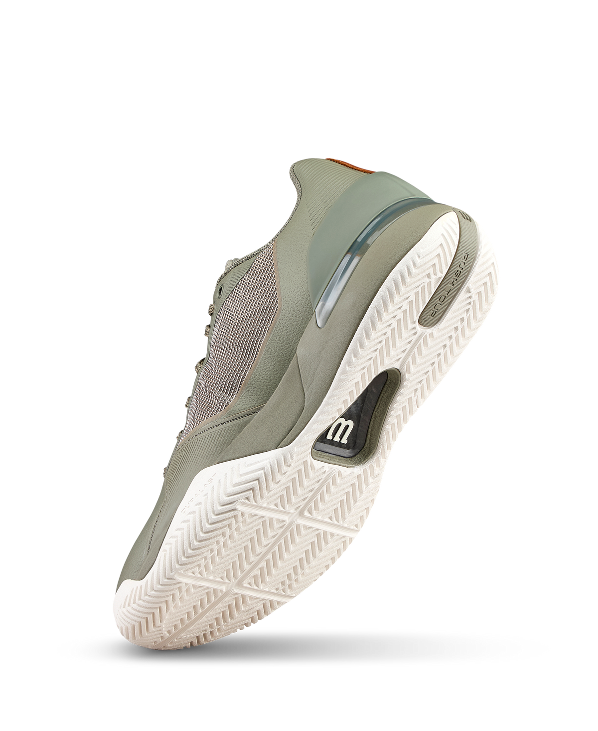 Wilson Rush Tour 5 Mens Tennis Shoes, Vetiver/Tofu/Caramel Cafe - alternate view 3