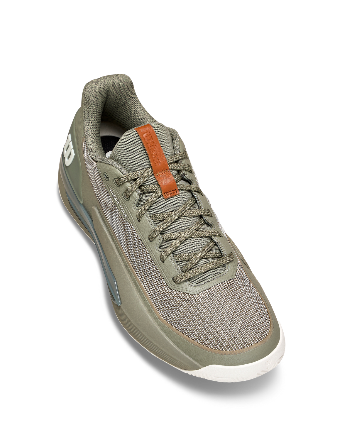 Wilson Rush Tour 5 Mens Tennis Shoes, Vetiver/Tofu/Caramel Cafe - alternate view 2