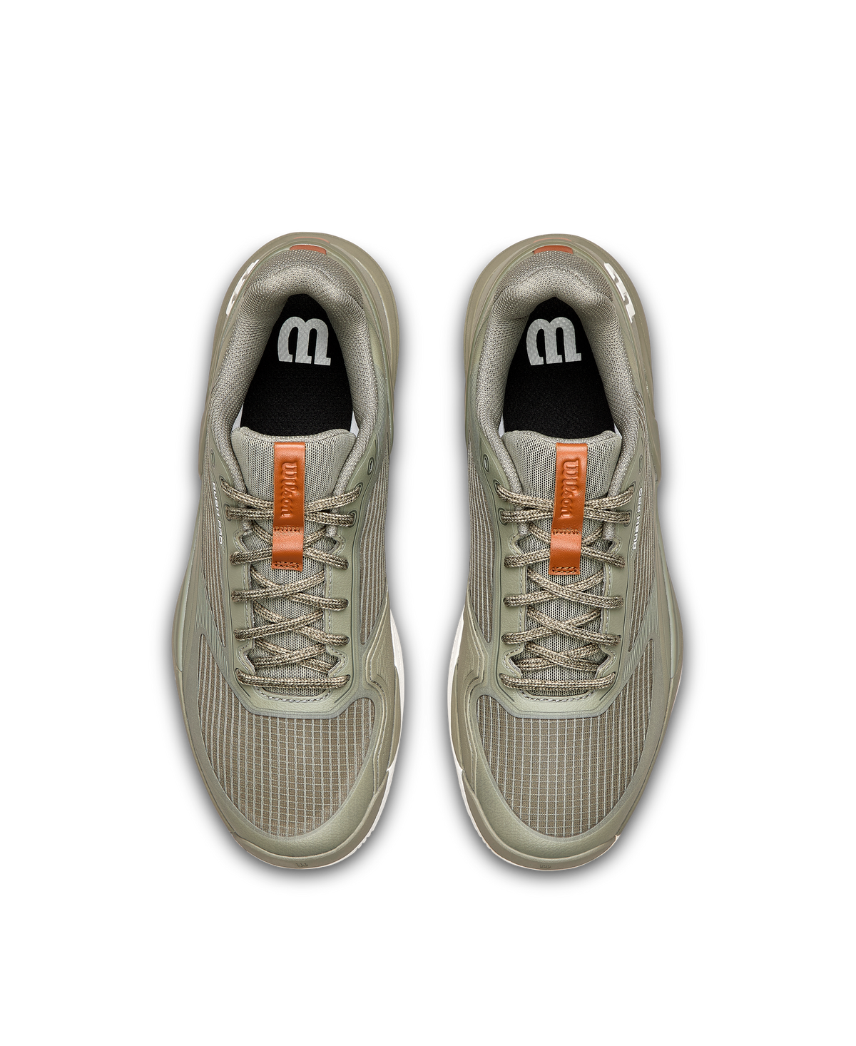Wilson Rush Pro 5 Mens Tennis Shoes, Vetiver/Tofu/Caramel Cafe - alternate view 4