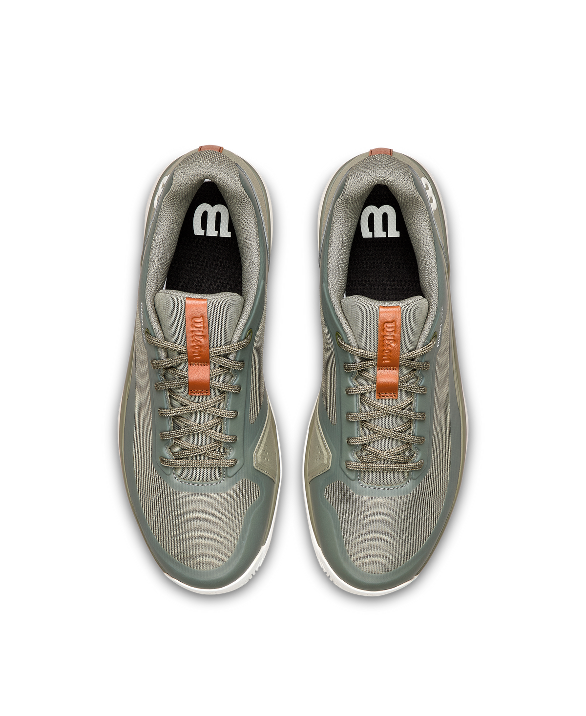 Wilson Rush Lite 5 Mens Tennis Shoes, Vetiver/Tofu/Caramel Cafe - alternate view 4