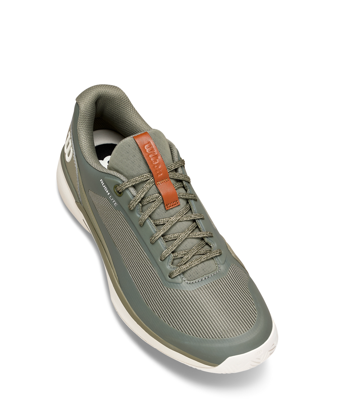 Wilson Rush Lite 5 Mens Tennis Shoes, Vetiver/Tofu/Caramel Cafe - alternate view 2