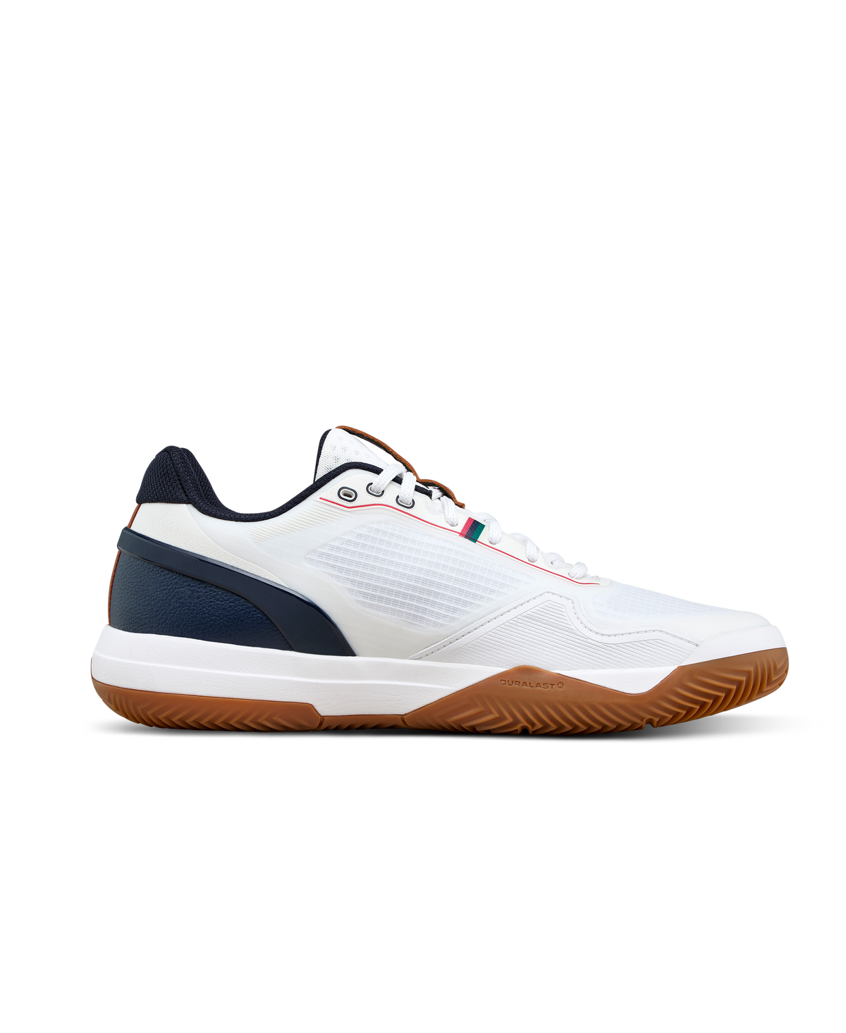 Wilson Rush Pro 5 Clay Mens Tennis Shoes, White/Navy Blazer/Gum - alternate view 1
