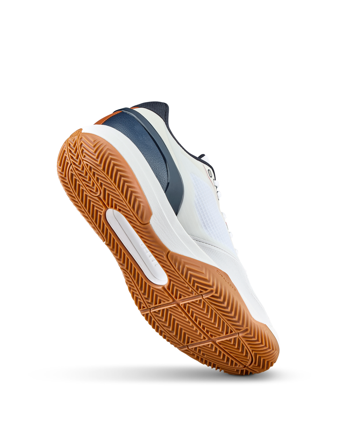 Wilson Rush Pro 5 Clay Mens Tennis Shoes, White/Navy Blazer/Gum - alternate view 2