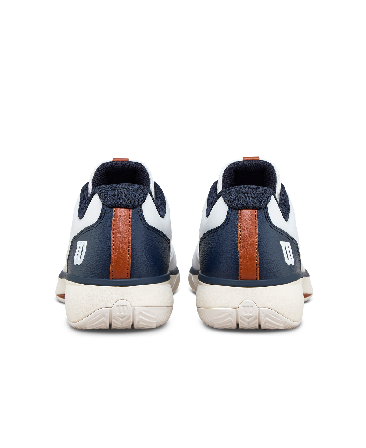 Wilson Rush Lite 5 Clay Mens Tennis Shoes, White/Navy Blazer - alternate view 5