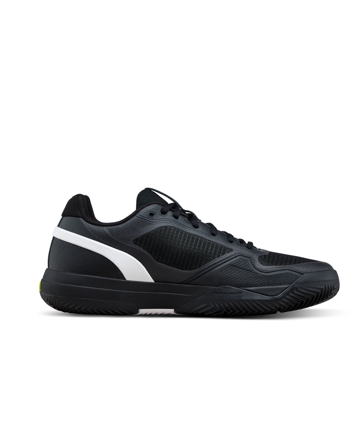 Wilson Rush Pro 5 Clay Mens Tennis Shoes, Black/White/Stormy Weather - alternate view 1