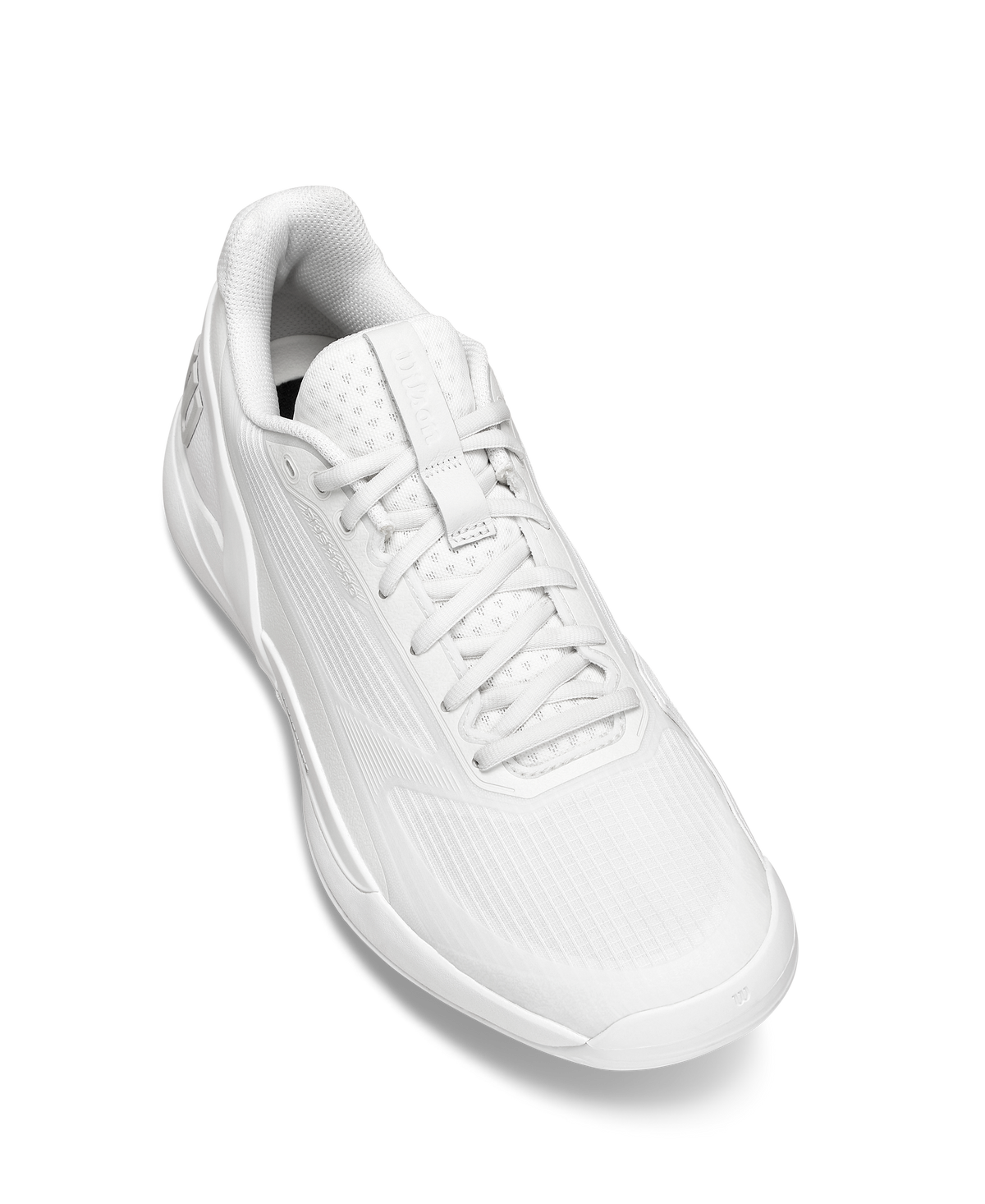 Wilson Rush Pro 5 Mens Padel Shoes, White/White/White - alternate view 3