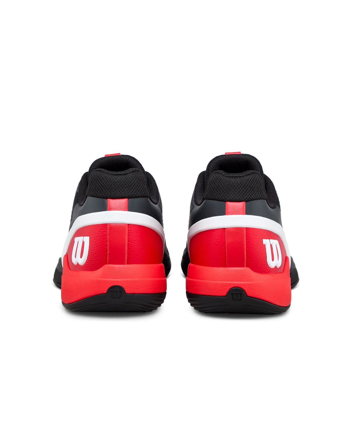 Wilson Rush Pro 5 Mens Padel Shoes, Black/Infrared/White - alternate view 5