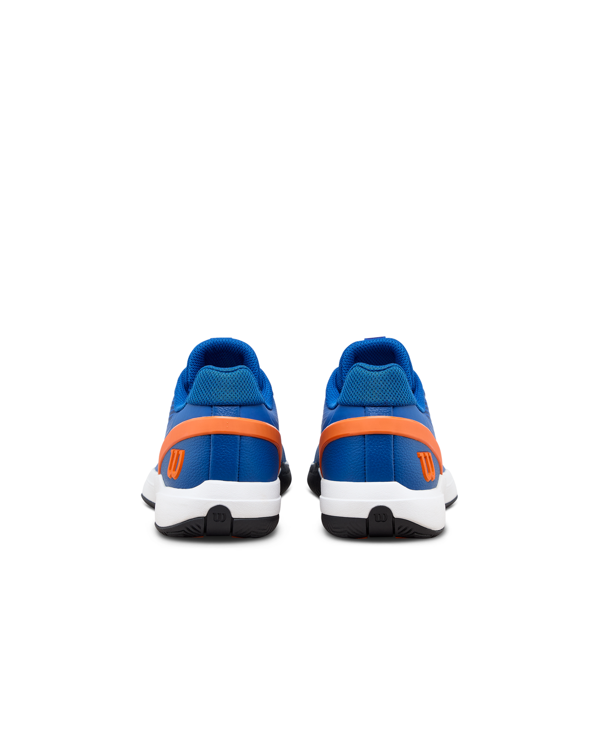 Wilson Rush Pro 5 Junior Tennis Shoes, Deja Vu Blue/White/Orange Tiger - alternate view 5