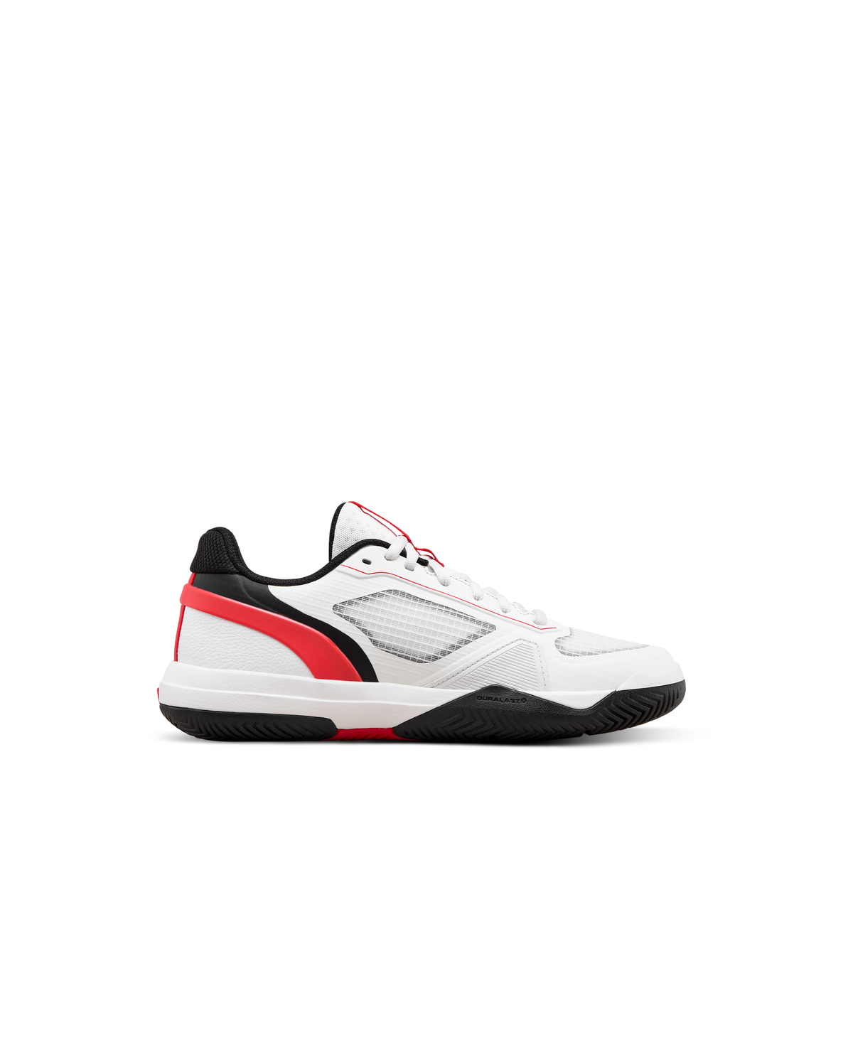 Wilson Rush Pro 5 Junior Tennis Shoes, White/Infrared/Black - alternate view 1