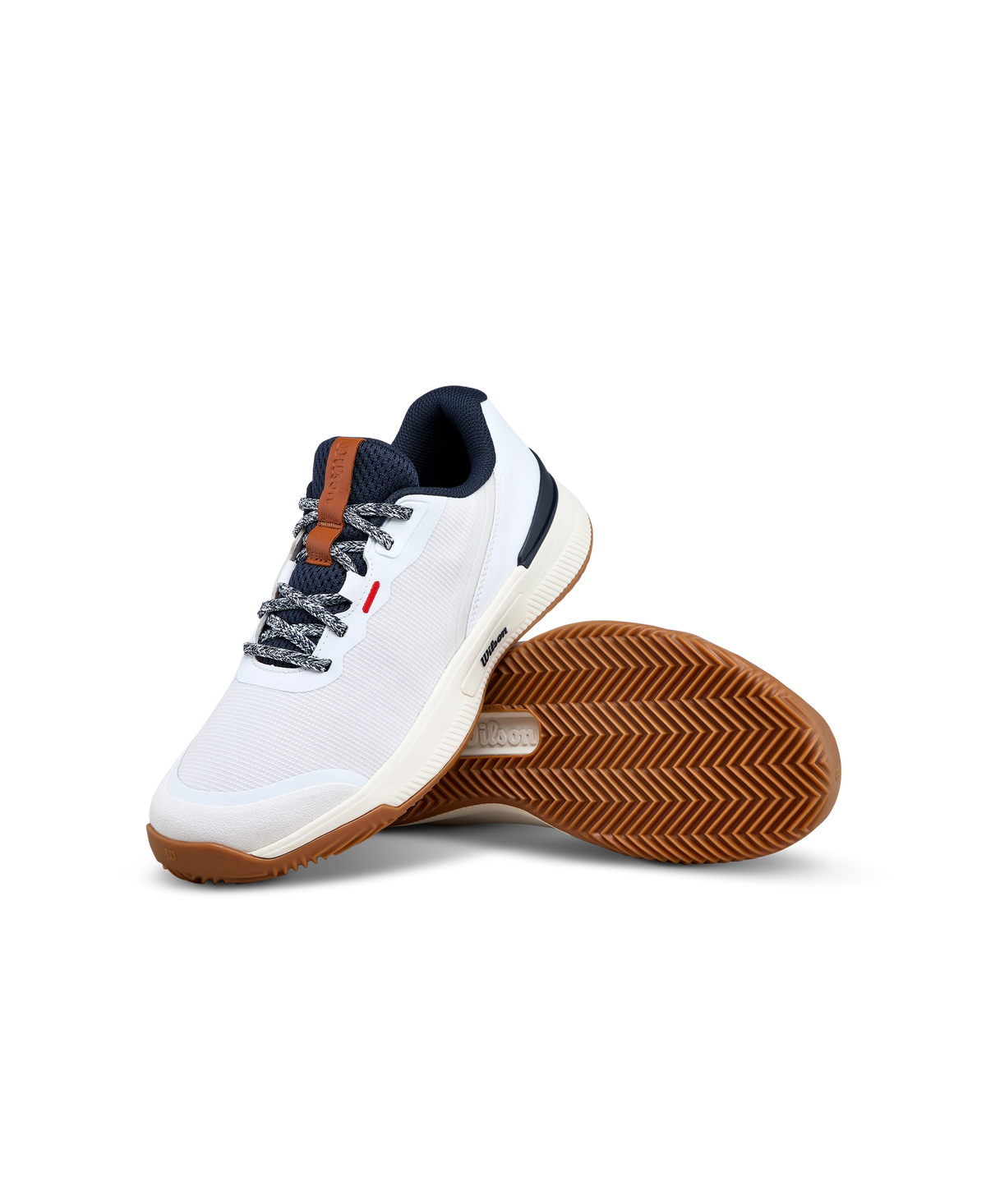 Wilson Intrigue Pro Clay Womens Tennis Shoes, White/Navy Blazer/Gum - alternate view 6