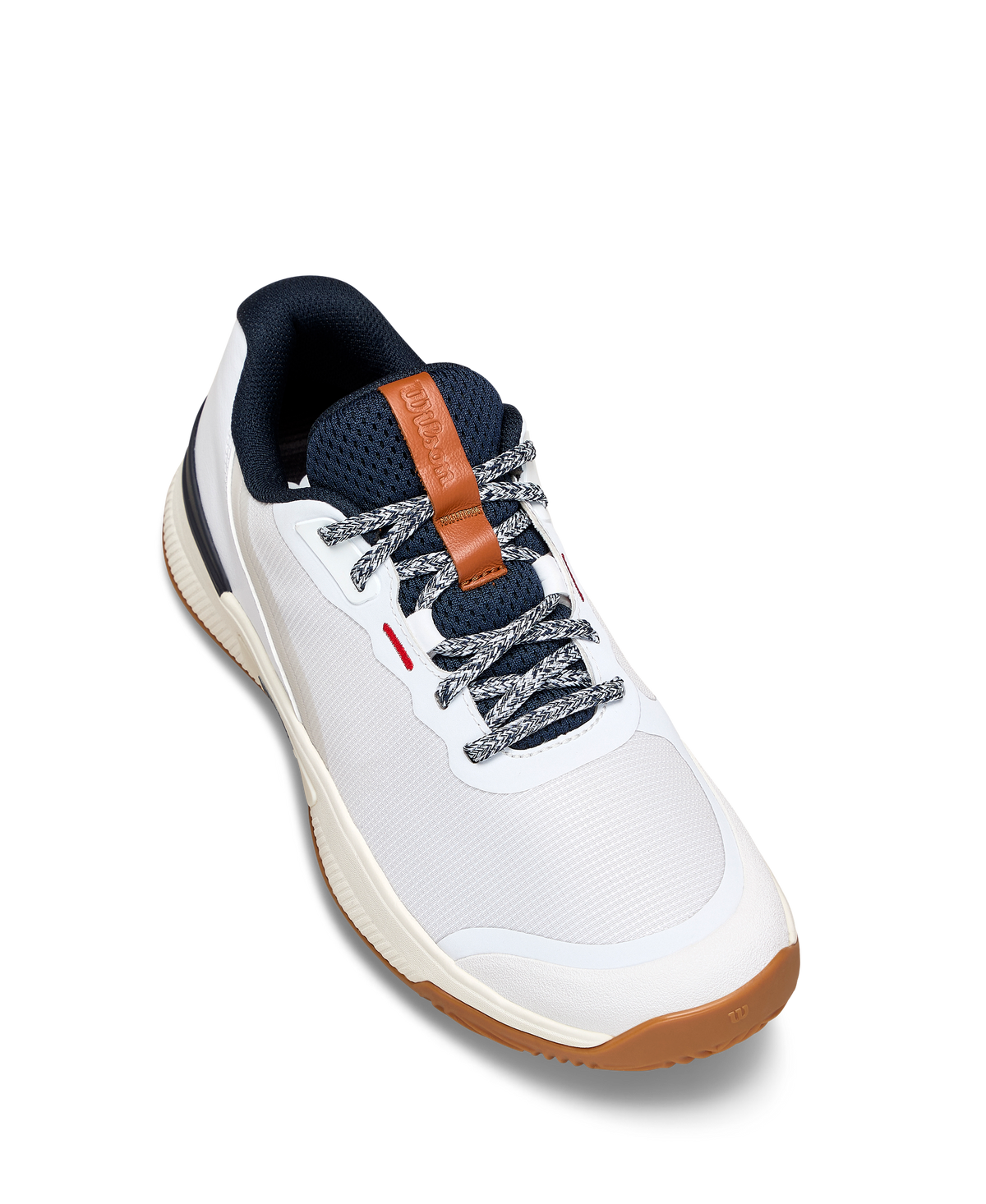 Wilson Intrigue Pro Clay Womens Tennis Shoes, White/Navy Blazer/Gum - alternate view 3