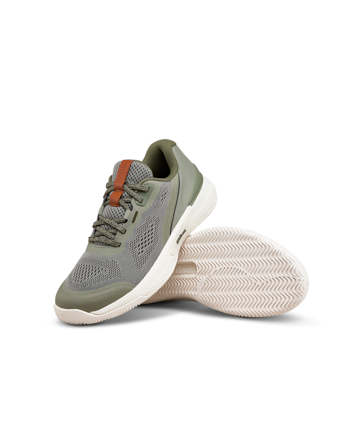Wilson Intrigue Pro Womens Tennis Shoes, Vetiver/Tofu/Caramel Cafe - alternate view 6