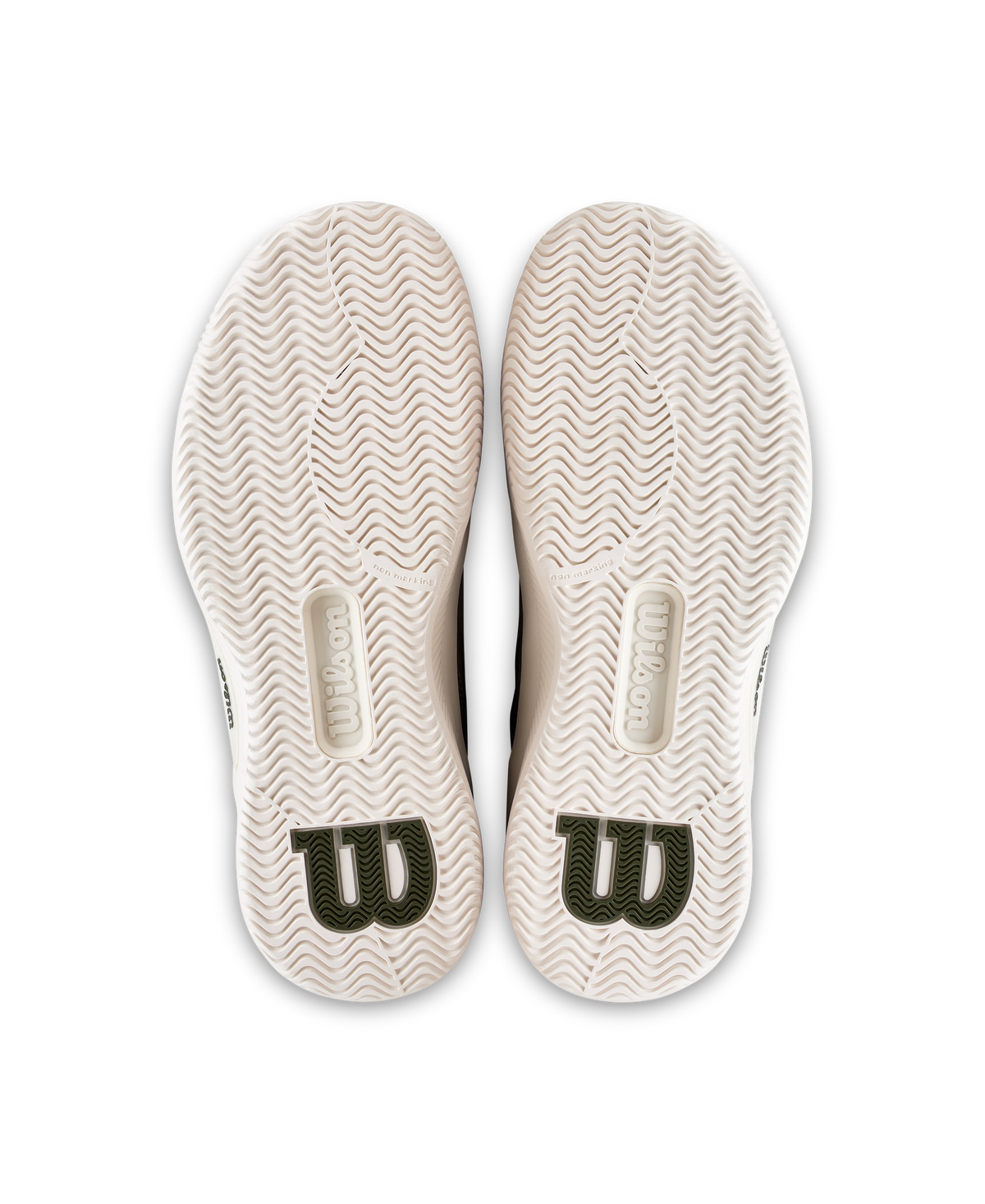 Wilson Intrigue Pro Womens Tennis Shoes, Vetiver/Tofu/Caramel Cafe - pair view