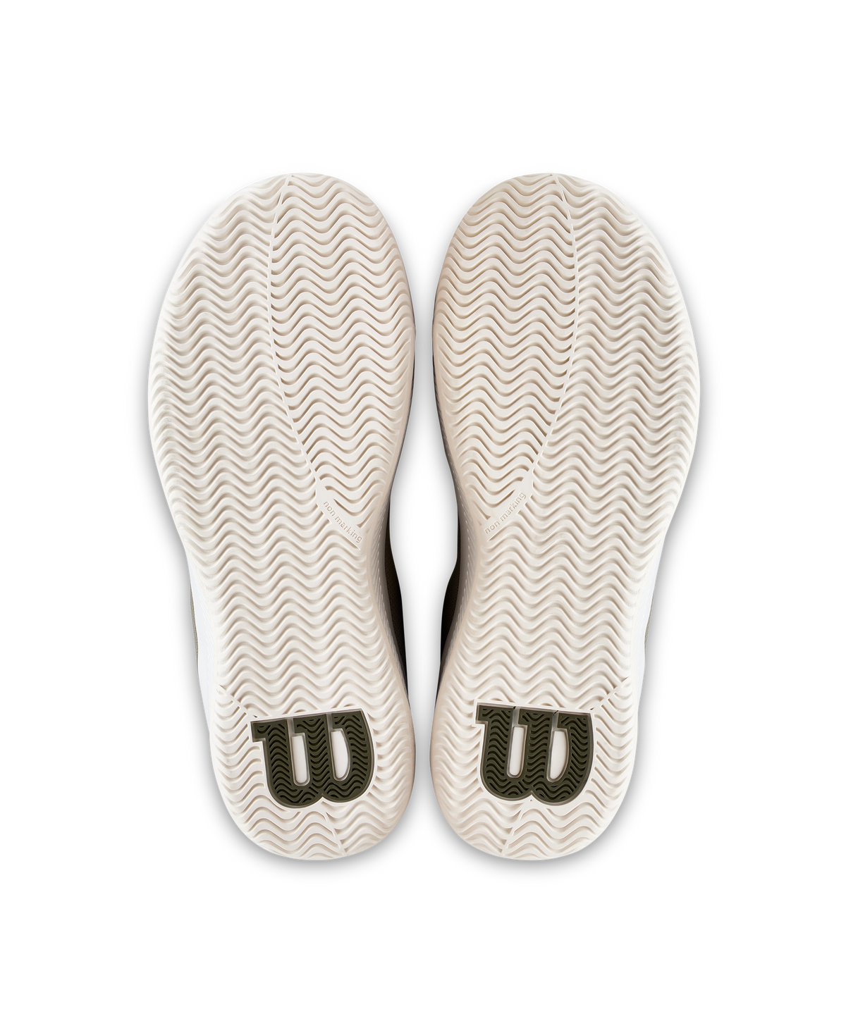 Wilson Intrigue Lite Womens Tennis Shoes, Vetiver/Tofu/Caramel Cafe - pair view