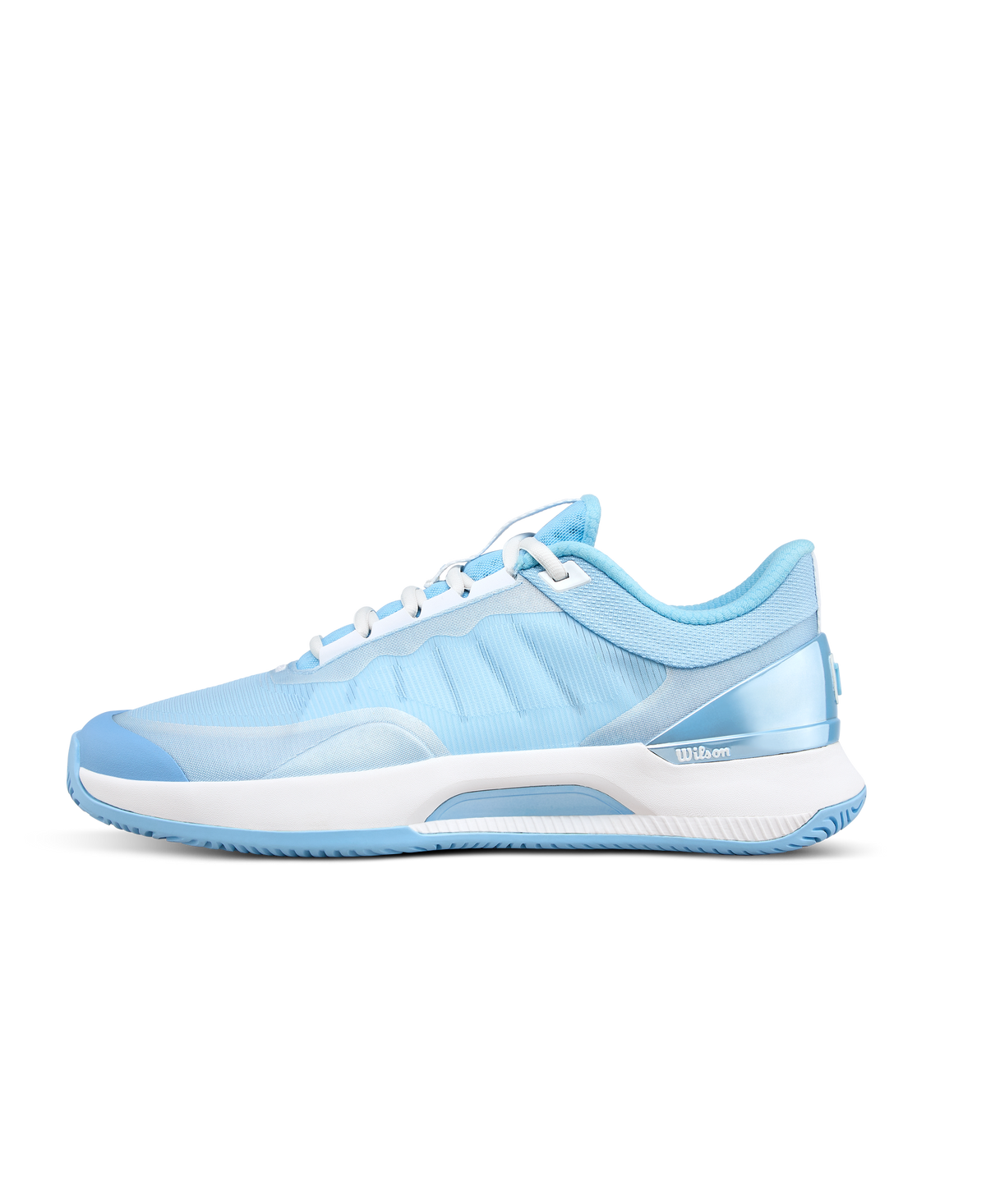 Wilson Intrigue Tour Womens Tennis Shoes, Airy Blue/White - main view