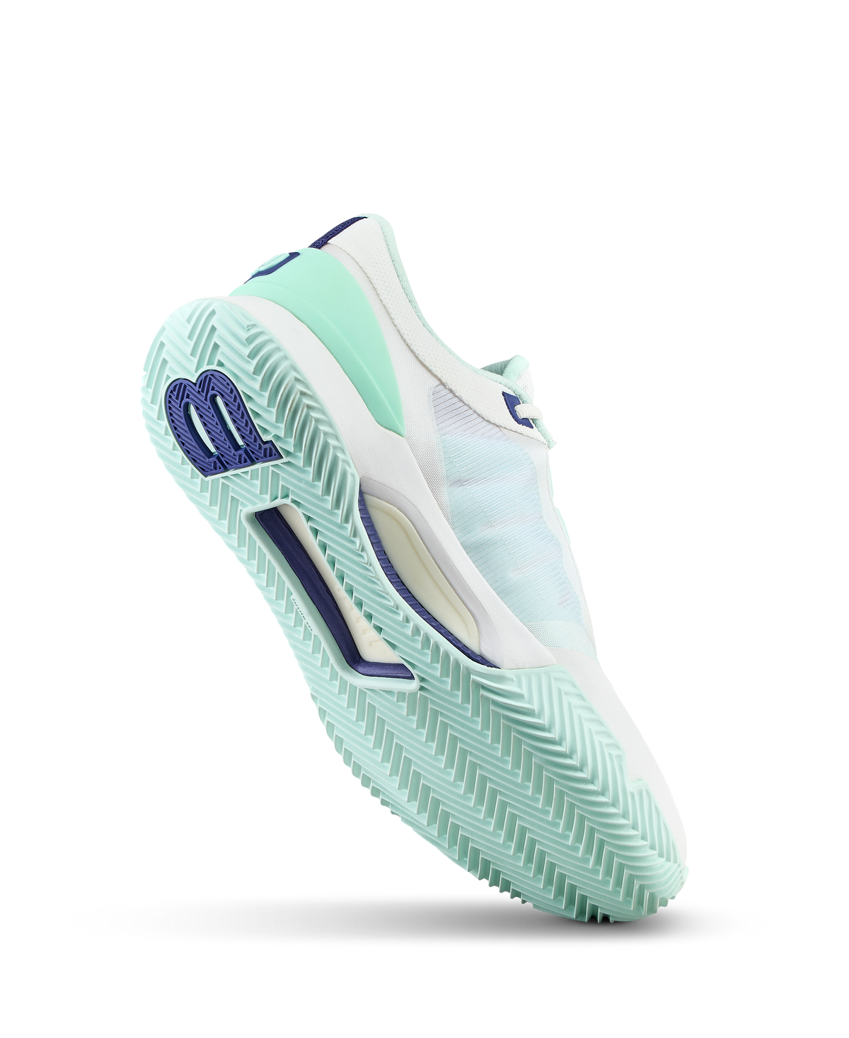 Wilson Intrigue Tour Clay Womens Tennis Shoes, White/Bay/Skipper Blue - alternate view 2