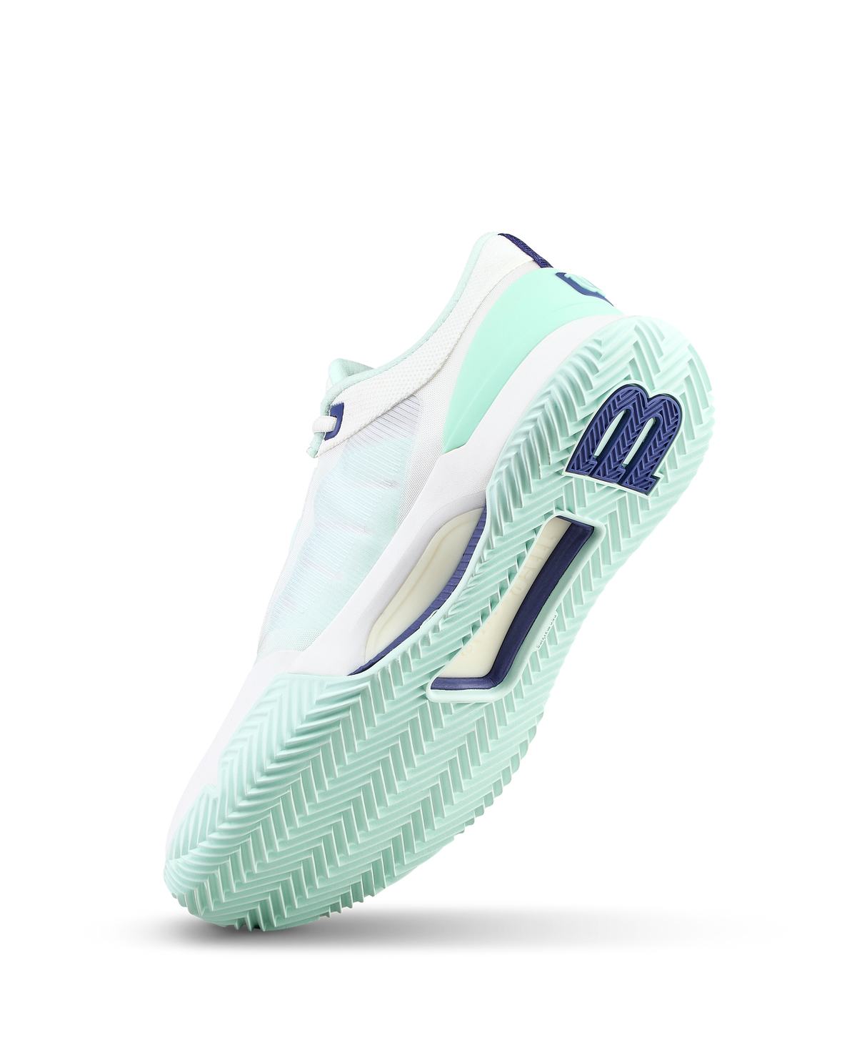 Wilson Intrigue Tour Clay Womens Tennis Shoes, White/Bay/Skipper Blue - alternate view 4